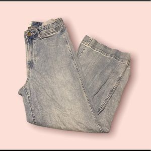GAP Wide-leg Crop Jean